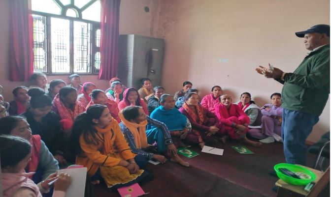 उपकार लघुवित्तका सदस्यहरुलाई व्यवसायिक तालिम
